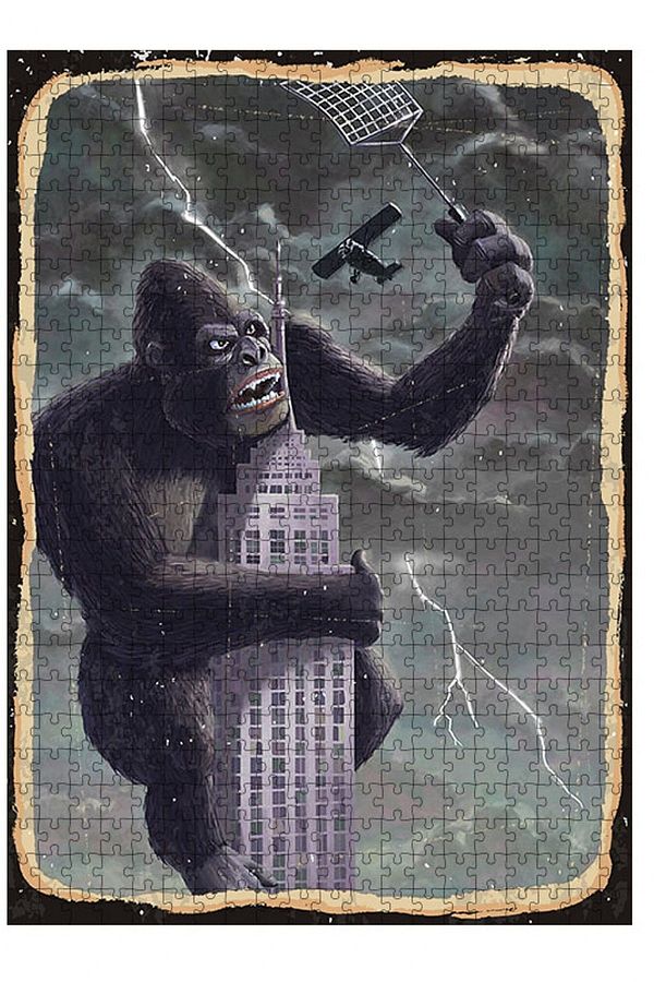 Tablomega Wooden MDF Puzzle King Kong 500 Pieces 50 70 Cm Trendyol