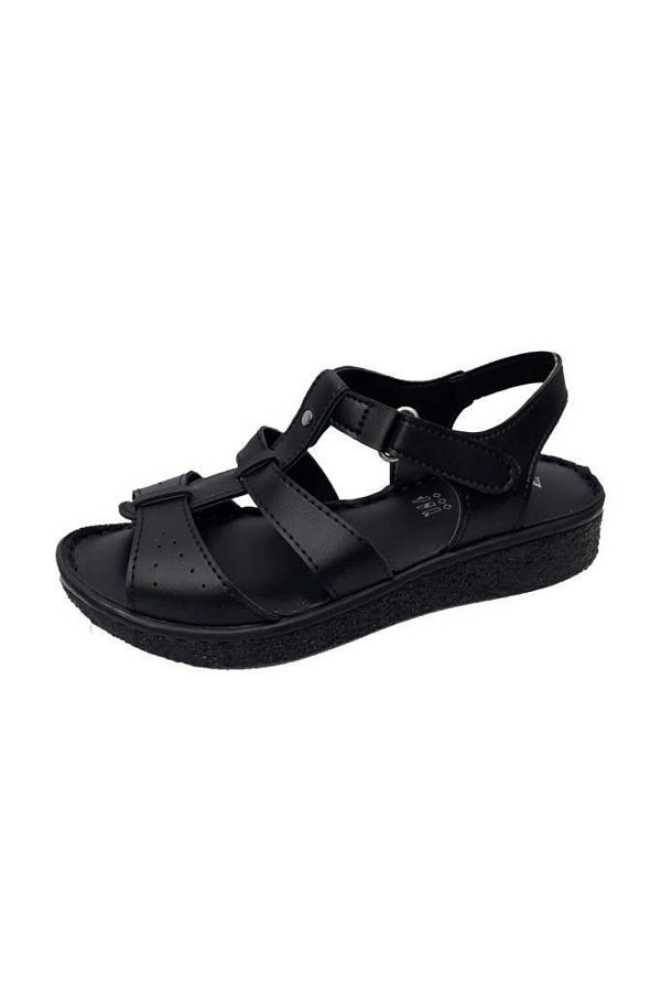 Ayzen-404 Sandale de damă la modă din piele 1