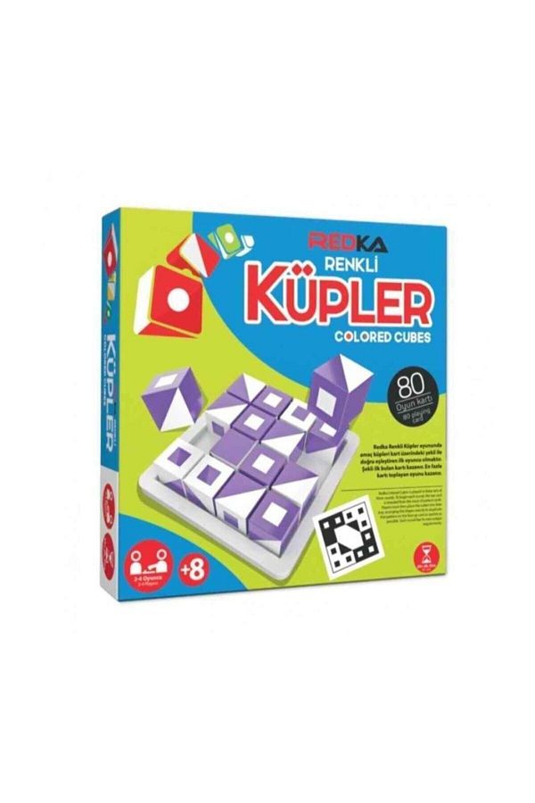 Redka-Colorful Cubes Colored Cubes Mind Brain Teaser Logic and Strategy Game 1