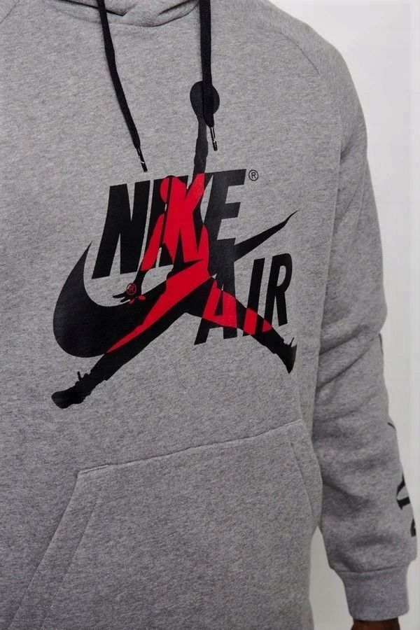 Gray jordan sweat shop suit