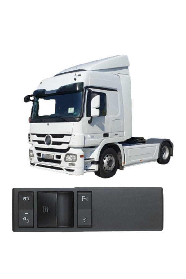 MCAR-Mercedes Actros MP4 Right Single Window Button Switch 2011--2019 Compatible 1