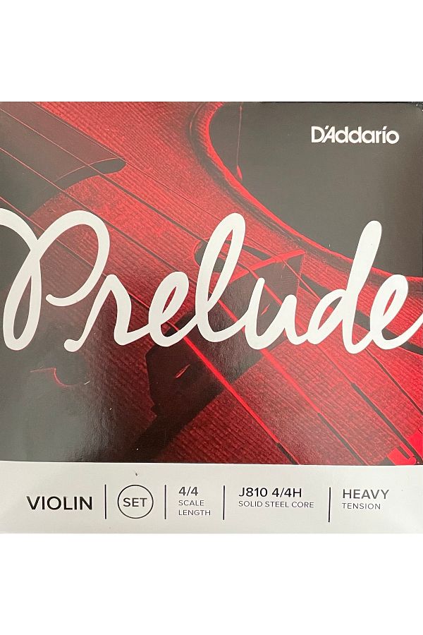Daddario-J810h Violin String Set - Prelude, Scale 4/4, Heavy Tension 1