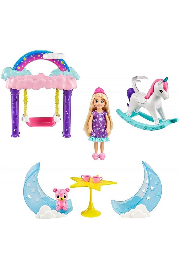 Barbie Dreamtopia Chelsea And Her Fun World Swing Game Set Gtf48 gtf50 Trendyol