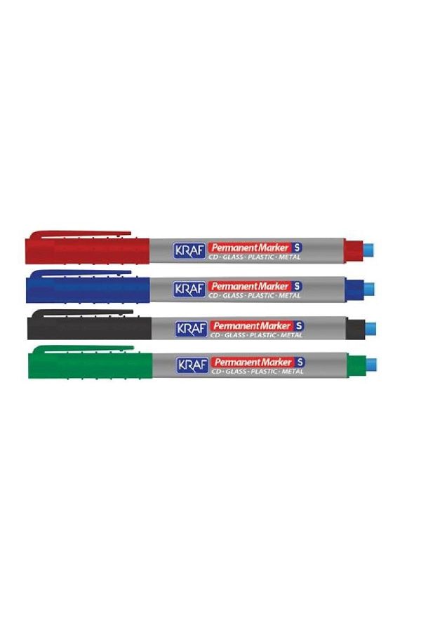 Lider-Acetate Pen Permanent Marker 270s with Eraser 4 Pieces 1