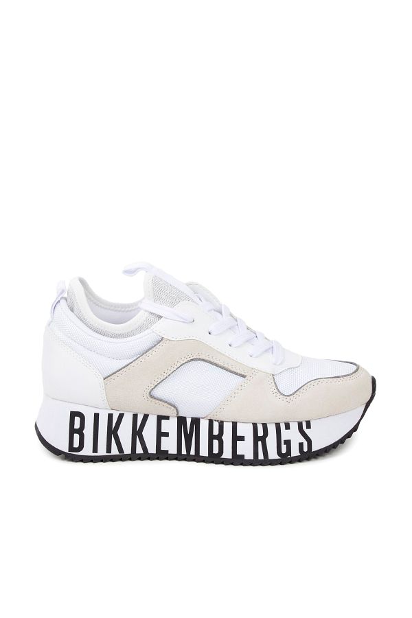 Bikkembergs white sneakers top