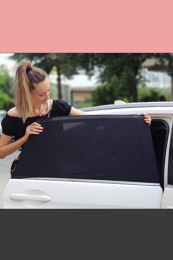 MARVA-Automobile Side Window Sunshade - Removable Window Curtain 1