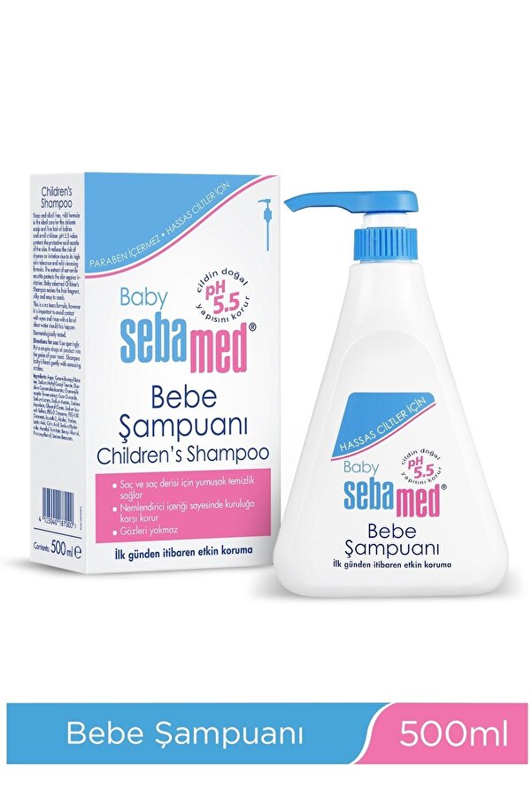 Sebamed Bebe Sabun 100 gr Şampuan 500ml