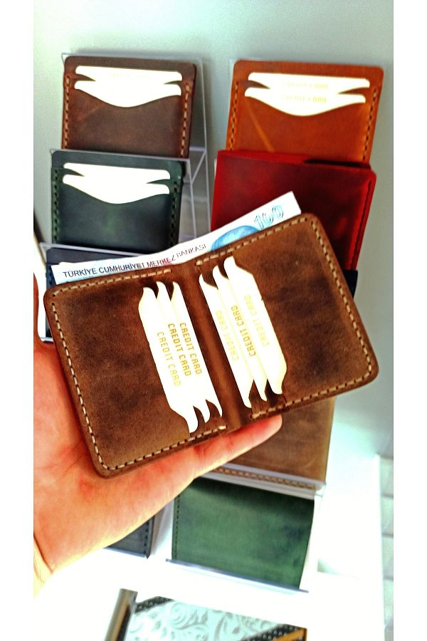 ZT RK DER Classic Craft Handmade 100 Genuine Leather Wallet