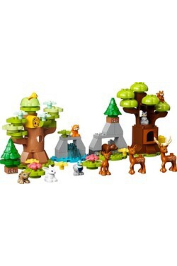 LEGO Duplo Wild European Animals 10979 Forest Animals Toy for Kids Ages 2 and Up Y Trendyol