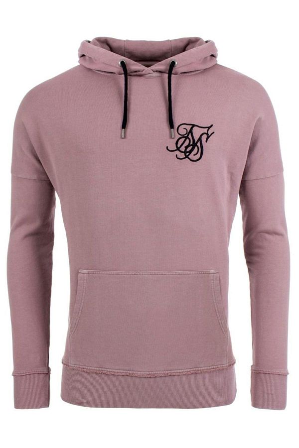 Siksilk Pink Shoulder Slim Fit Hoodie Sweatshirt Trendyol