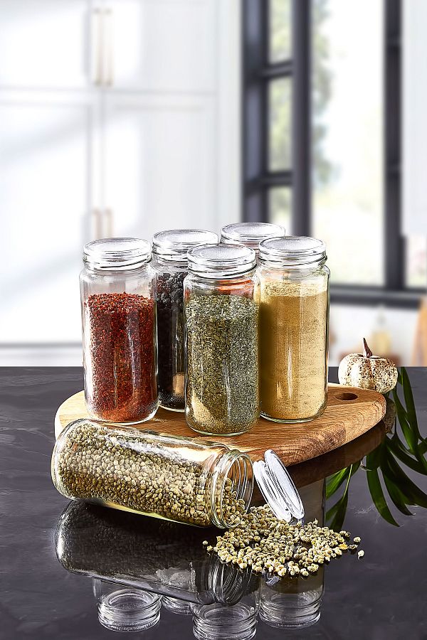 Glass spice storage containers new arrivals