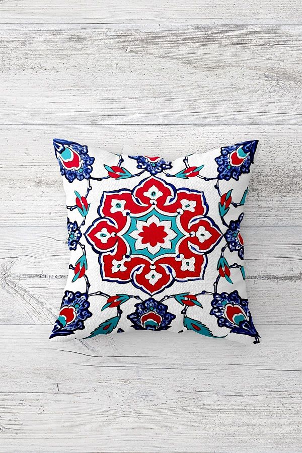 on the clouds-Tile Patterned Double Sided Printed Hidden Zippered Pillowcase Throw Pillow Seat Pillowcase 1