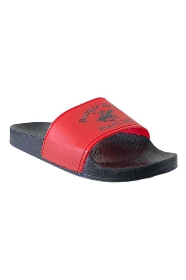 Beverly Hills Polo Club Po 1007 Red Women s Beach Slippers Trendyol