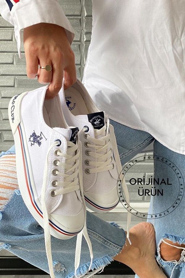 Beverly hills polo club white sneakers deals