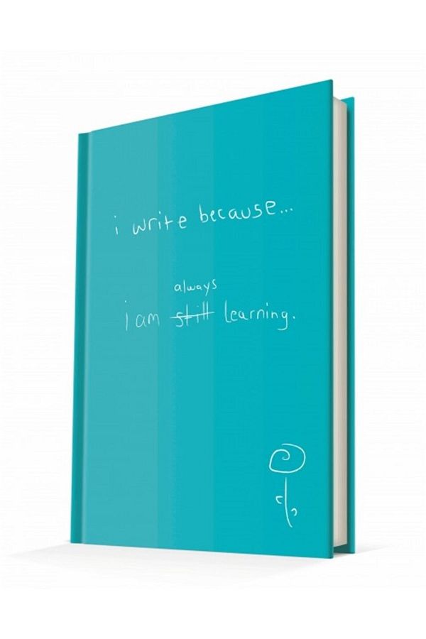 DEFFTER-I Write Because I Am Always Learning Lined Notebook 1