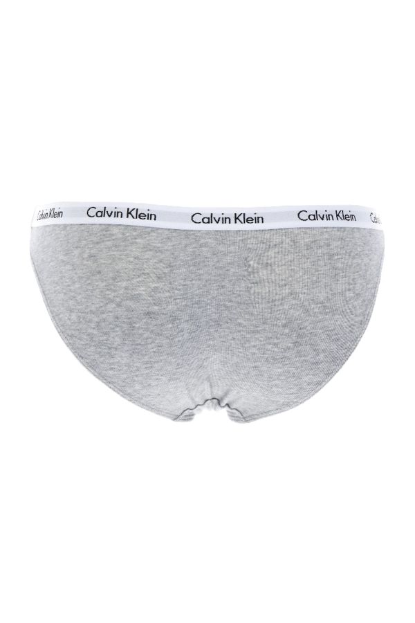 Buy Calvin Klein Underwear Black Logo Regular Fit Panties for