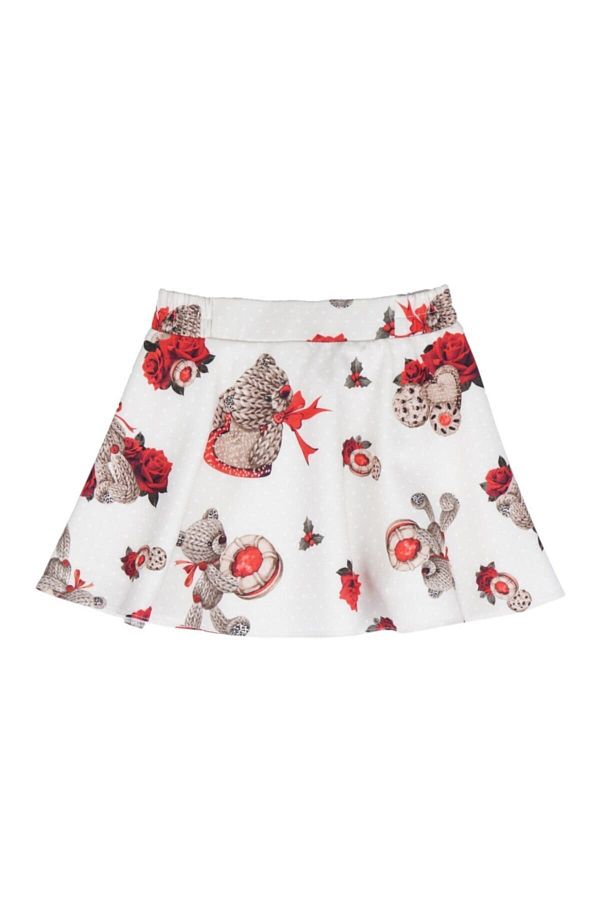 best kids-Girl's Red Skirt 1