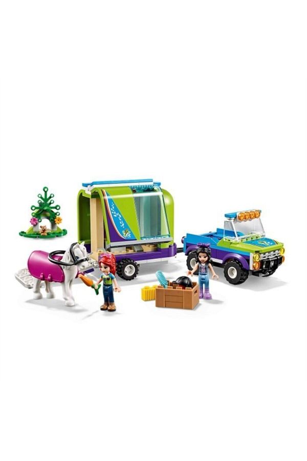 Mia's horse trailer lego set 2025