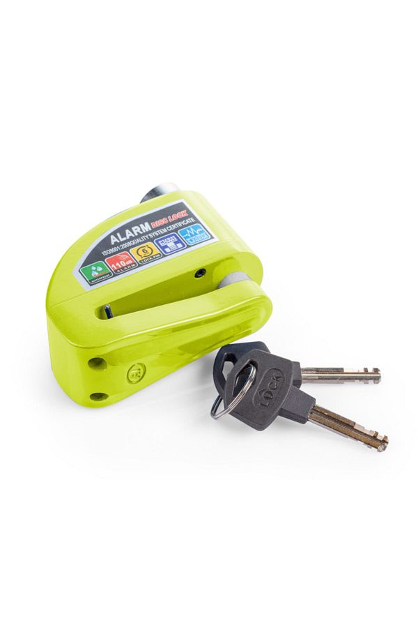 Motorcycle shop alarm lock