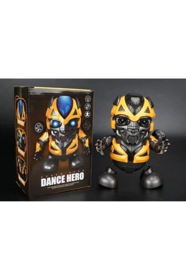 DLN-Transformers Bumble Bee - Animated Toy Robot with Lights and Sounds 1