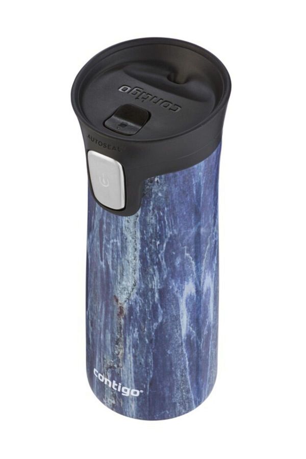 Contigo-Pinnacle Couture ترمس من الفولاذ المقاوم للصدأ قارورة حرارية 420 مل بلو سليت2106511 1