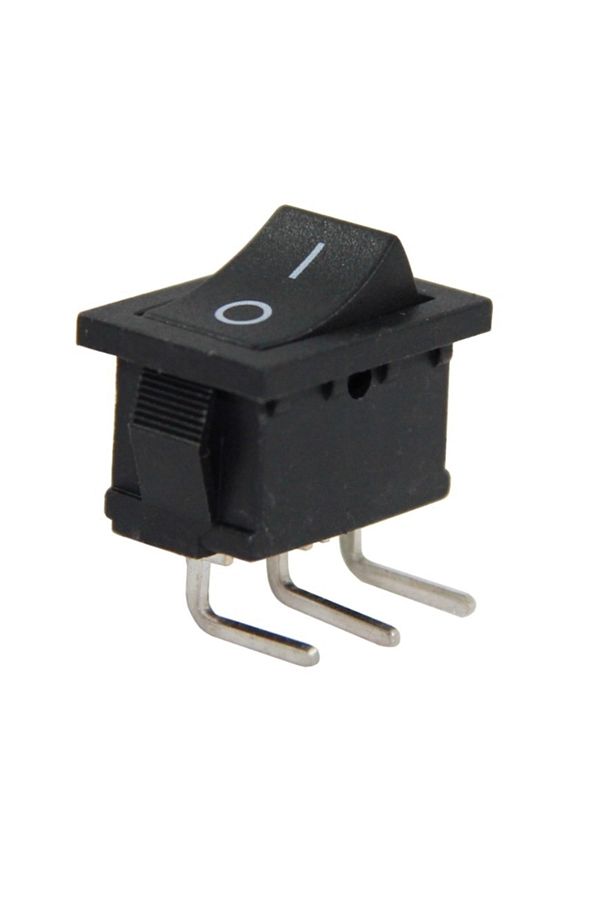 Arduino-Riser Switch Black 3p 0-1 90° PCB Leg 1
