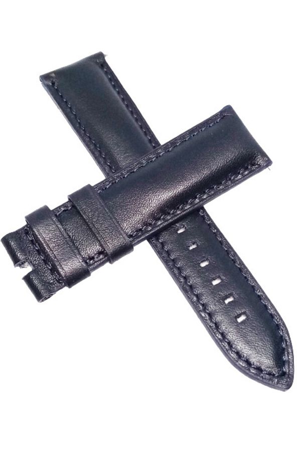 onlinekordon Fossil FS5465 Compatible Dark Blue Leather Watch Band Trendyol