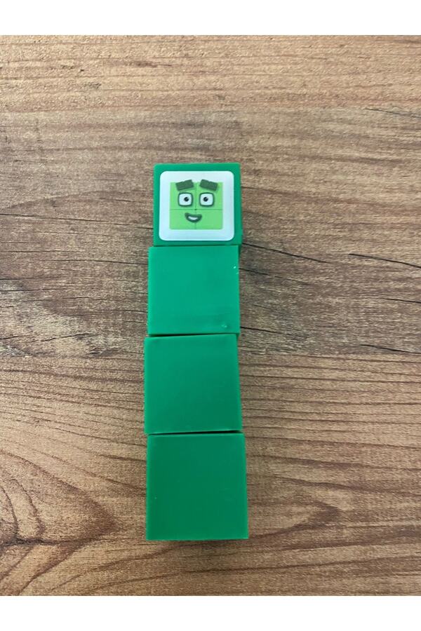 ZK Toys-Numberblocks 4 - Magnetic Cube Design 1