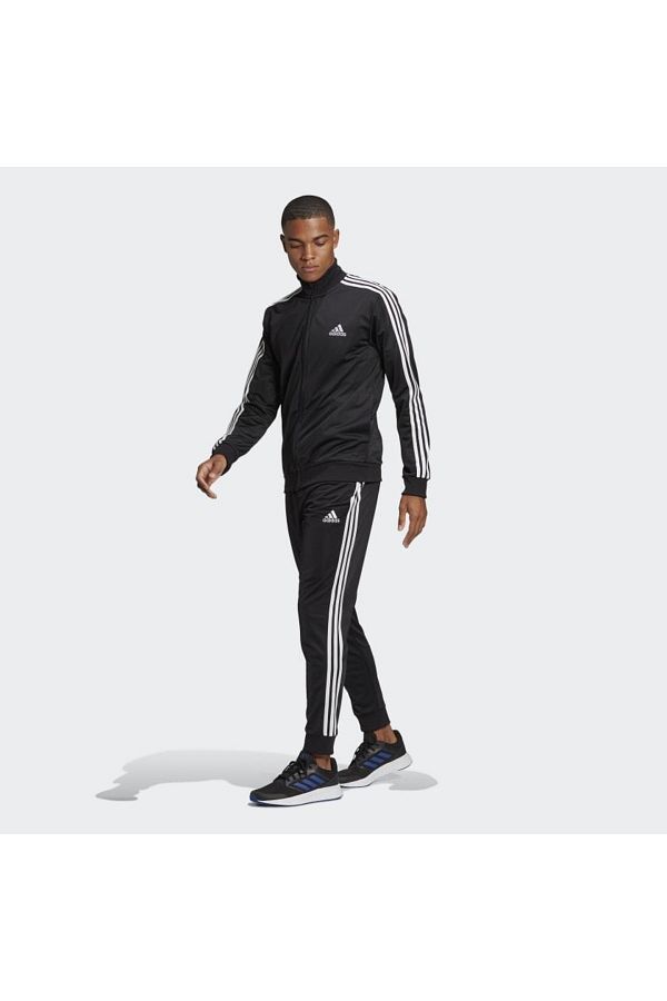 adidas-Primegreen Essentials 3-Stripes Tracksuit Set Gk9651 1
