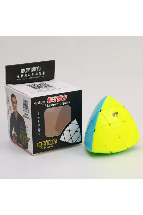 MRSTOYS-Qiyi Mastermorphix Pyramid Cube 3x3 Cube Oil Gift Intelligence Cube Patience Cube Intellect Cube 1