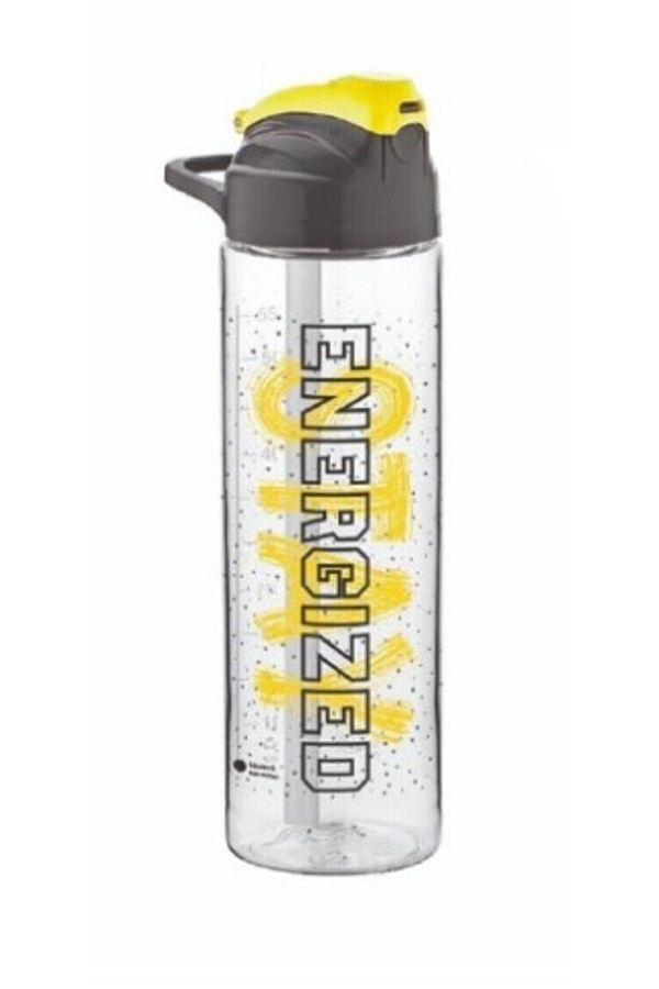 Gıpta-Energy Patterned Tritan Flask with Straw 630cc 1