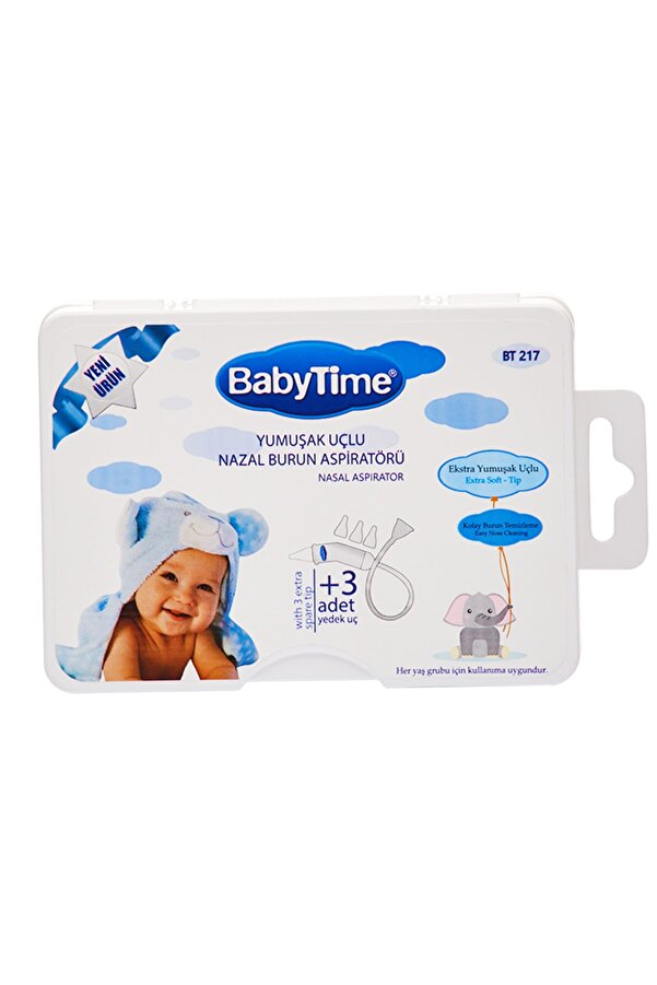Babytime Baby Time Yumuşak Uçlu Nazal Burun Aspiratörü