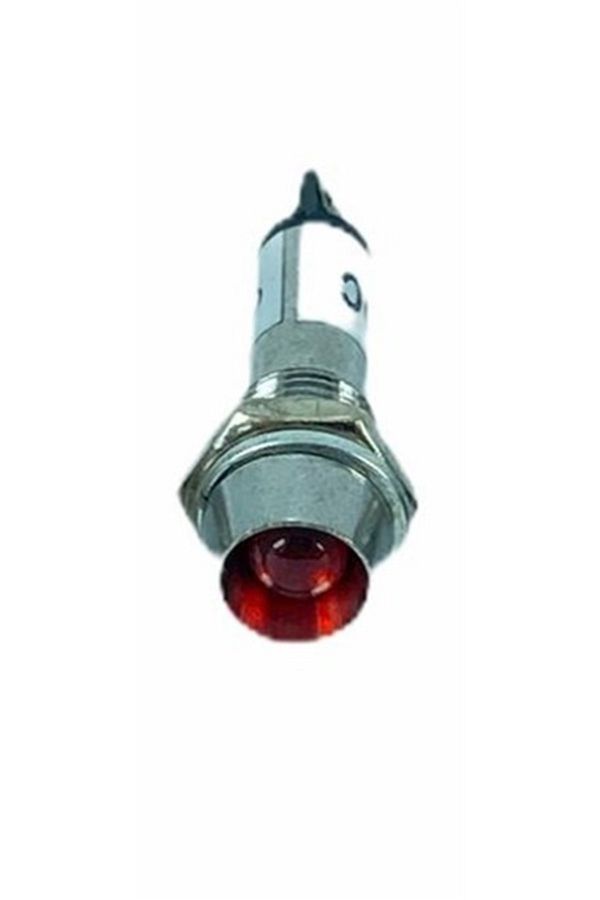 Arduino-Signal Lamp Metal 8mm 220v Red 1