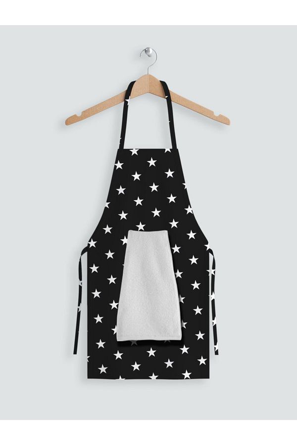 enmalife-Easy to Install and Remove Towel Kitchen Apron - Velcro 1