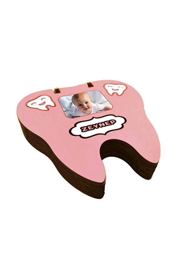 Plaket Home Diş Saklama Kutusu, Yenidoğan Kız Bebek Hediyesi, Diş Kutusu, Diş Albümü