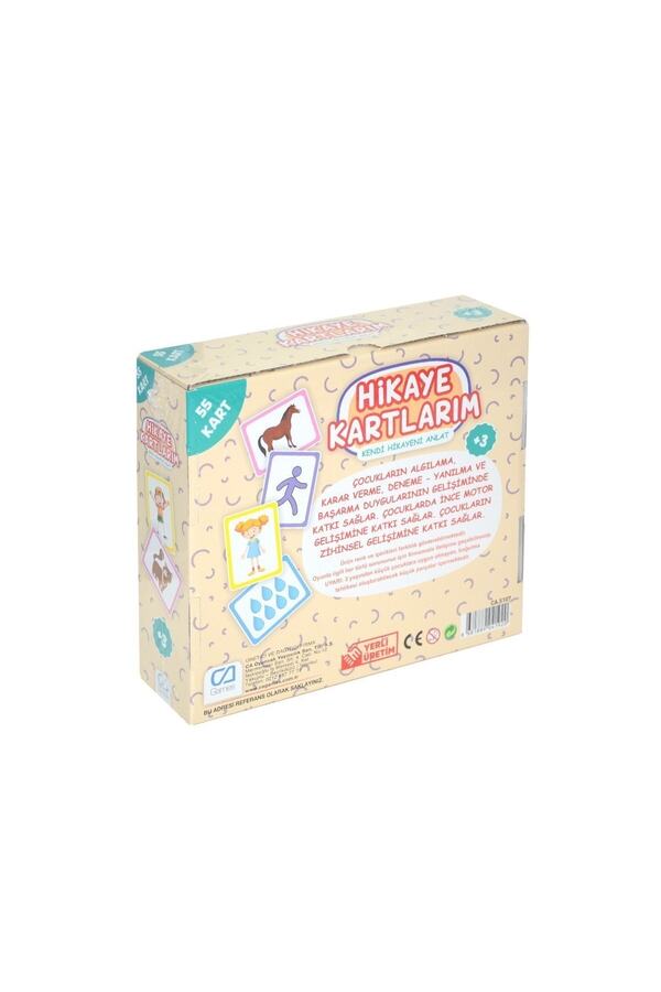 CA Games Marka: 5107 , Hikaye Kartlarım / +3 Yaş Kategori: Bebek & Aktivite Oyuncakları