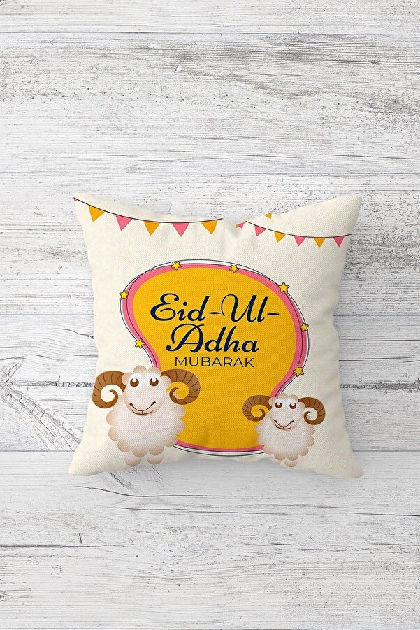 on the clouds-Ramadan Themed Single Side Printed Hidden Zippered Pillow Case Throw Pillow Pillow Case with Aries Pattern 1