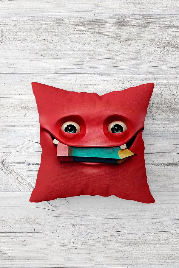 on the clouds Smiling Pink Emoji Double Sided Printed Hidden Zippered Pillow Case Throw Pillow Seat Pillow Case Trendyol