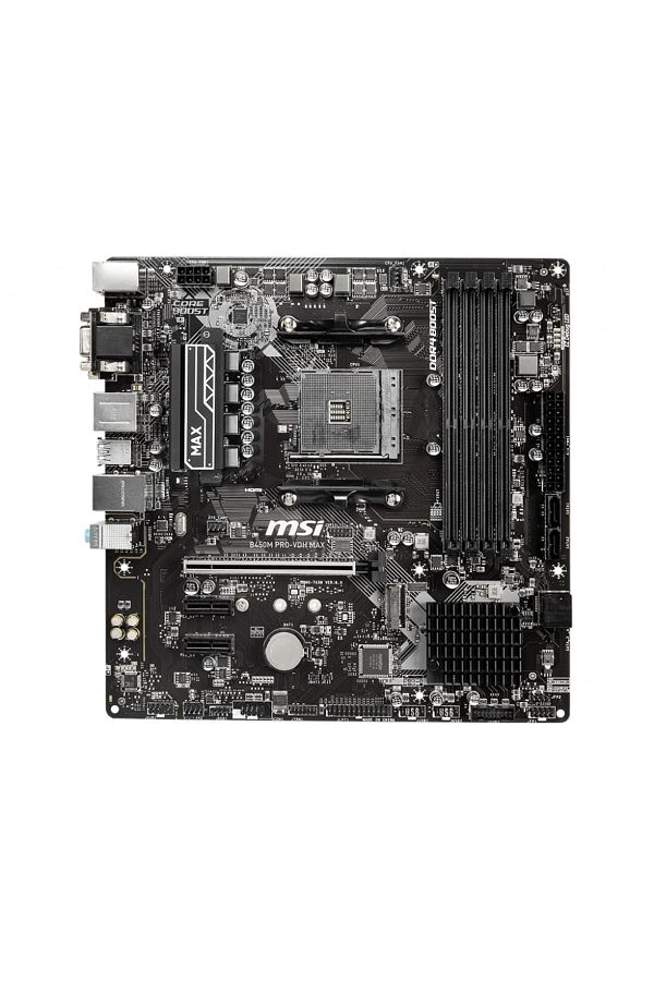 MSI B450m Pro vdh Max B450 4xddr4 Vga dvi hdmi 1xm.2 1xglan Am4 Motherboard Trendyol