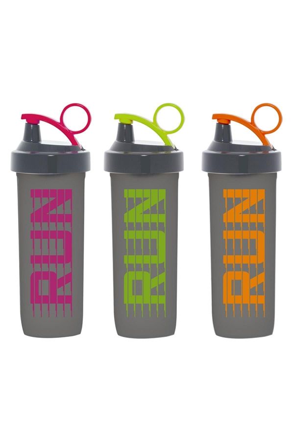Herevin-740 Cc Patterned Shaker PP Flask Run Mixed Color161515-560 1