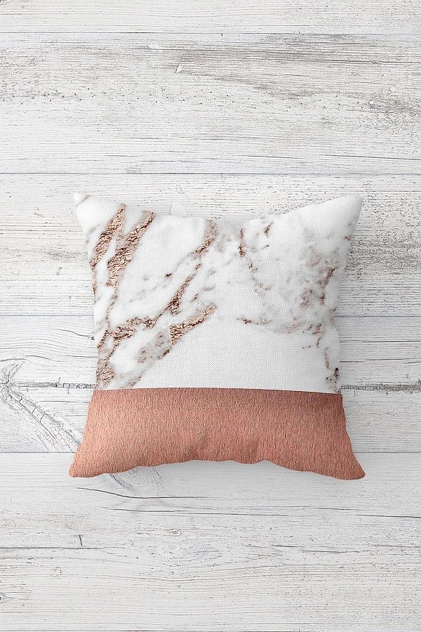 on the clouds-White Marble Pattern One Side Printed Hidden Zipper Pillow Case Throw Pillow Sofa Pillow Case 1
