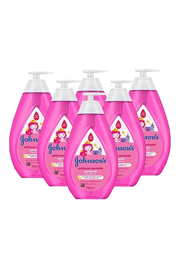 Johnson's Baby Işıldayan Parlaklık Bebek Şampuanı 750 Ml X 6 Adet