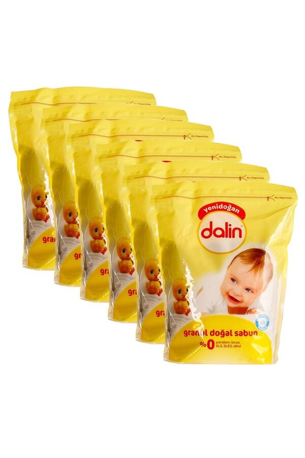 Dalin Doğal Granül Sabun 1000 gr X 6 Adet