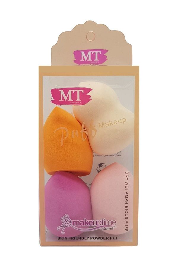 Makeuptime-Pear Sponge Set of 4 1