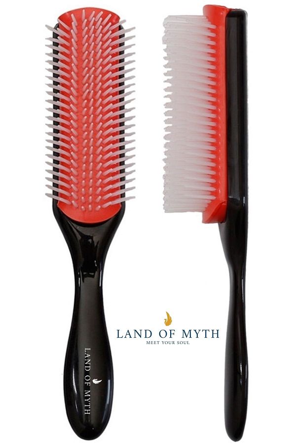 LAND OF MYTH-Styling Brush, 9 Rows Styling Brush, ( Curly Girl ) Curly Girl Method Brush 1