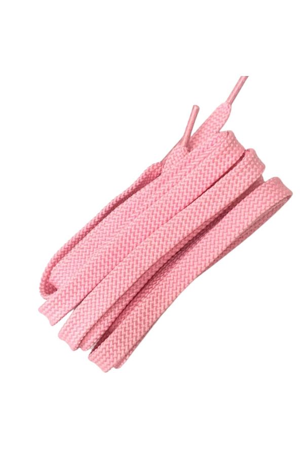 Foottab Shoelaces 120 Cm Flat Converse Laces Sports Shoelace Rope Candy Pink Trendyol