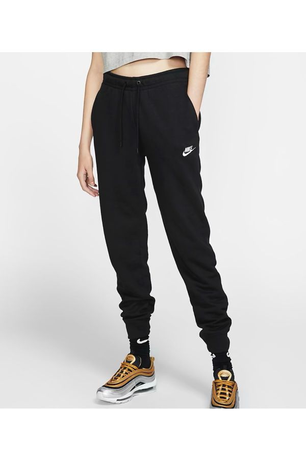 Nike Sportswear Essential Fleece Women's Black Sweatpants Bv4095