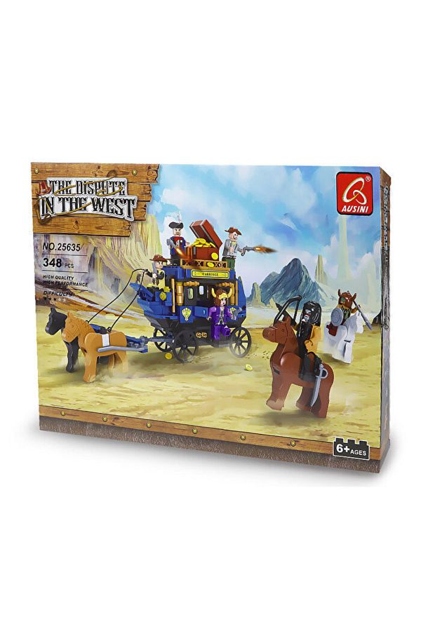 Ausini 348 Piece Wild West Cowboy And Native American Lego Building Set Trendyol