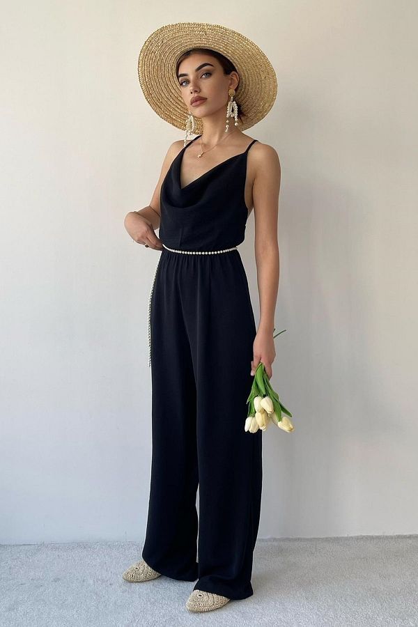 Rückenfreier jumpsuit outlet