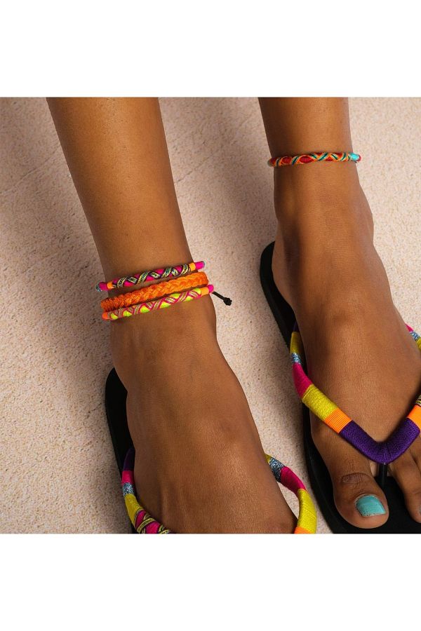 Plum flip flops on sale